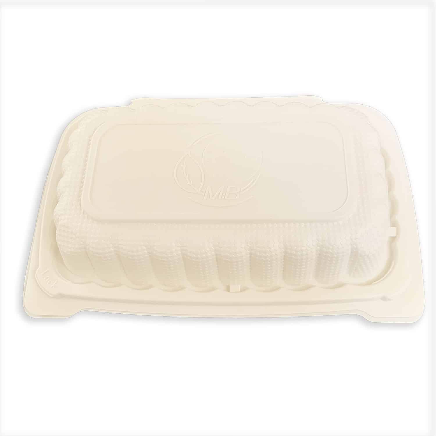 Hinged 9" x 6" 1 compartment container (MMB96)
