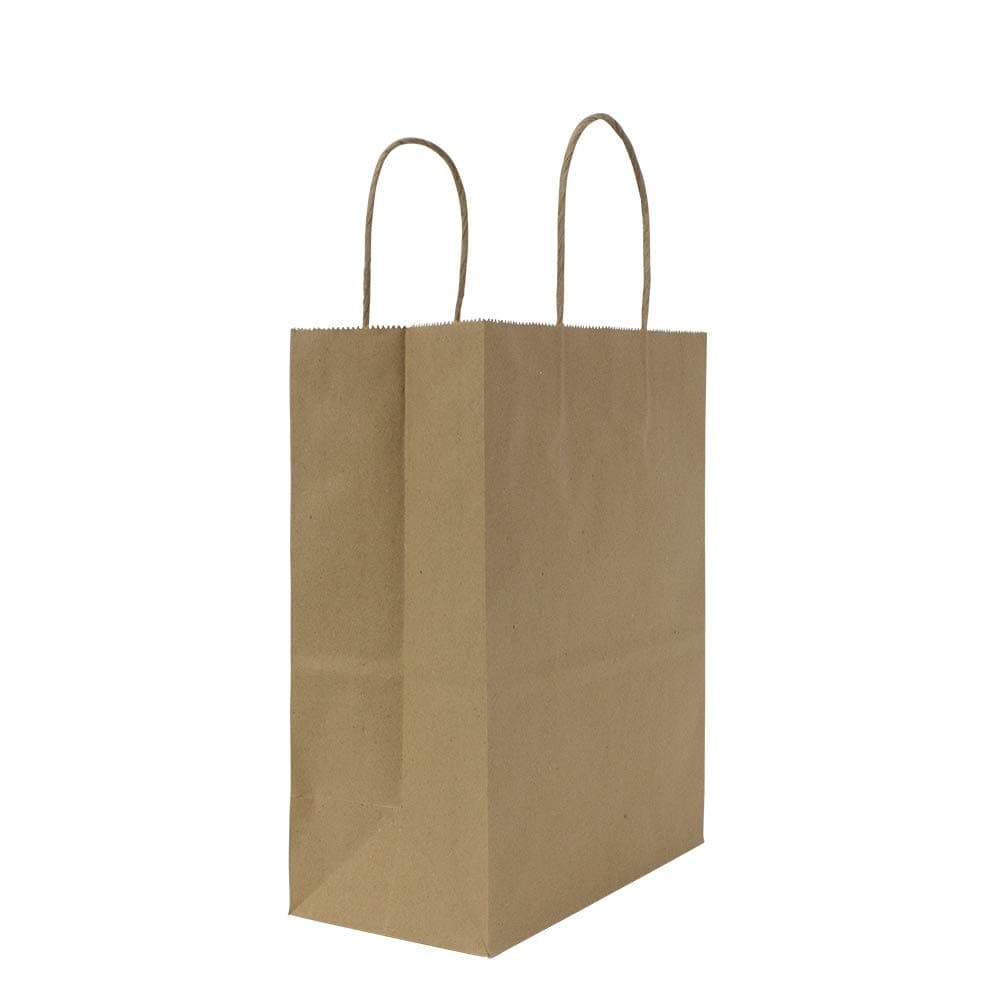 Paper Bags with Twisted Handles  8“ x 4.5” x 10.25“  (PB60#080511-T)